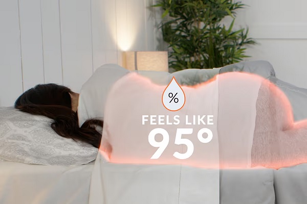 ngủ ngon khi trời nóng nực